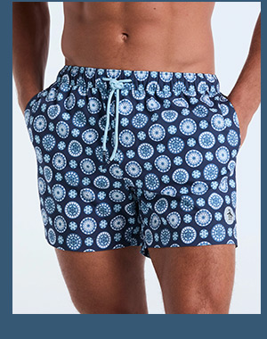 Shop the 5" Foulard Print Swim Short