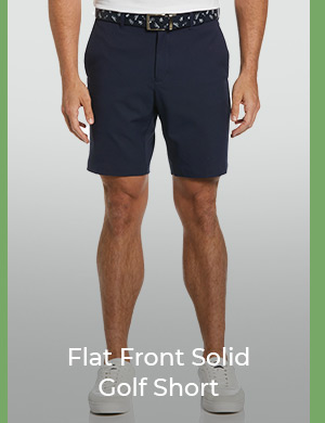 Shop the Flat Front Solid Golf Short