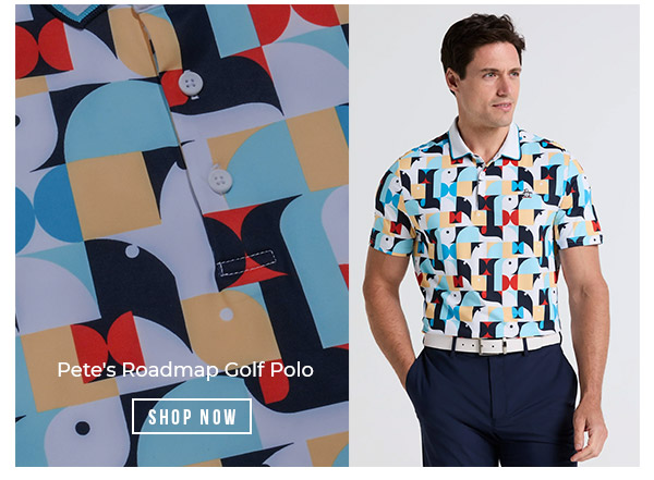 Shop Pete's Roadmap Golf Polo