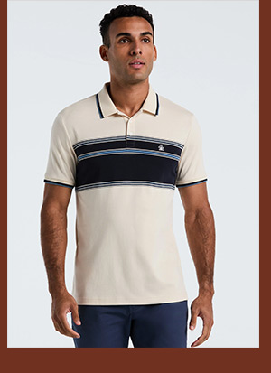 Shop the Organic Cotton Stripe Polo