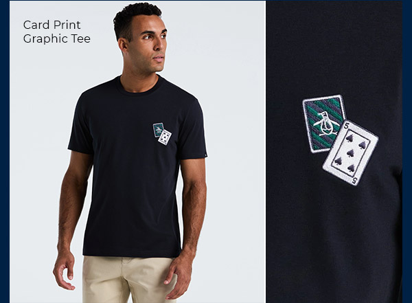 Shop the Card Print Graphic Tee