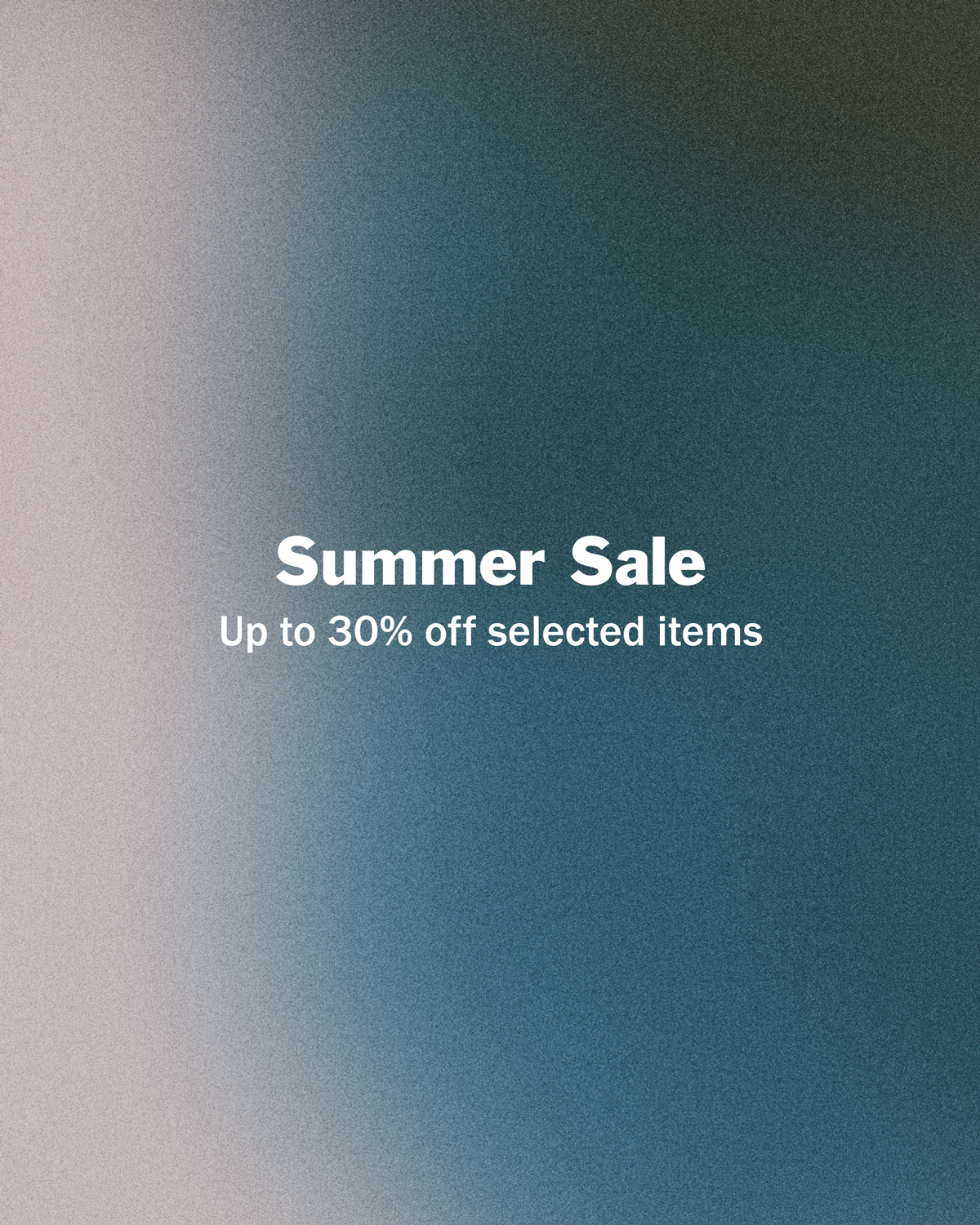 Elevated essentials-Summer Sale 2025