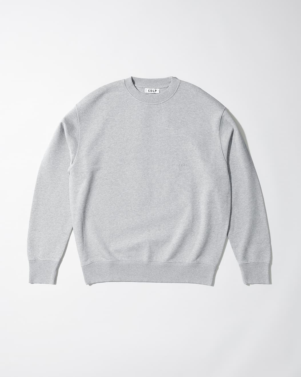 Elevated essentials - Sweatshirt in Grey Melange