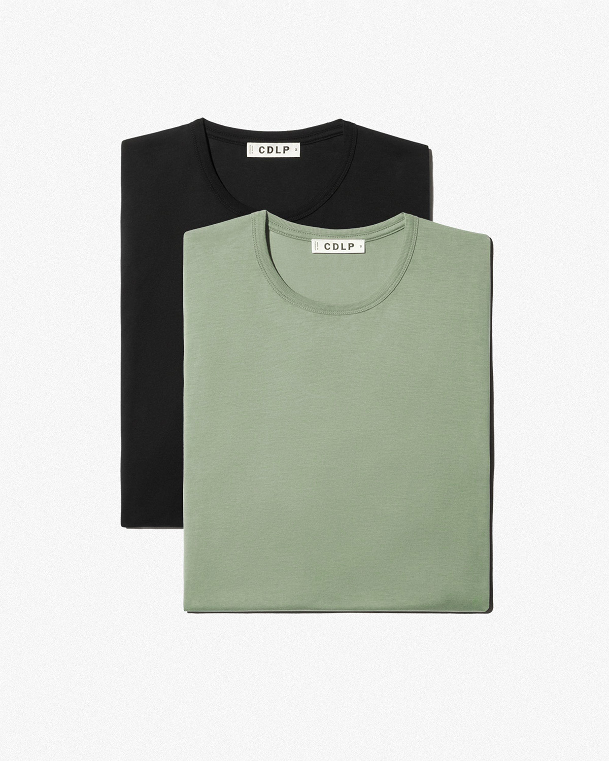 Elevated essentials-Lightweight T-Shirts in Sage and Black