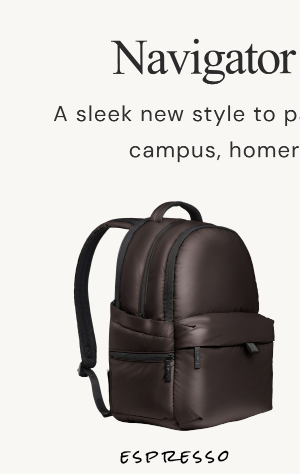 Shop the Navigator Backpack in Espresso