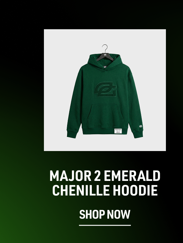 Major 2 Emerald Chenille Hoodie SHOP NOW