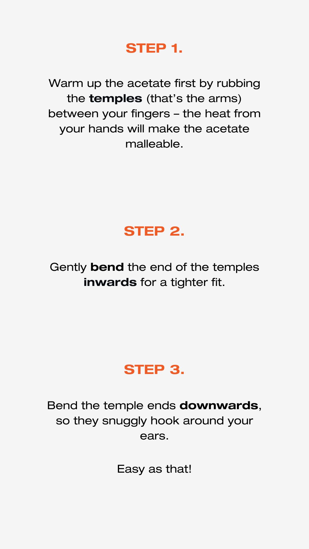 “My sunglasses keep sliding down my nose” Messy Weekend