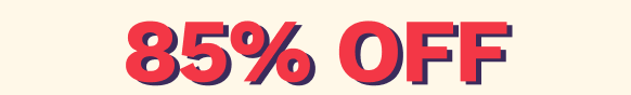85% OFF