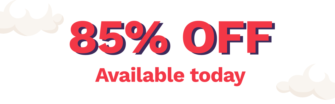 85% OFF