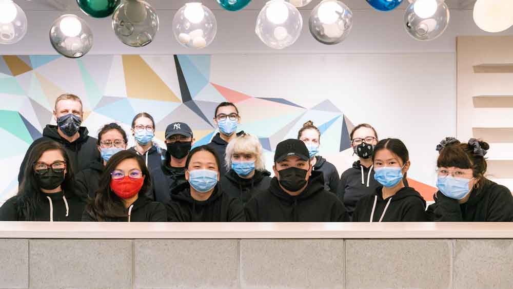 BETA5 team in masks 2020