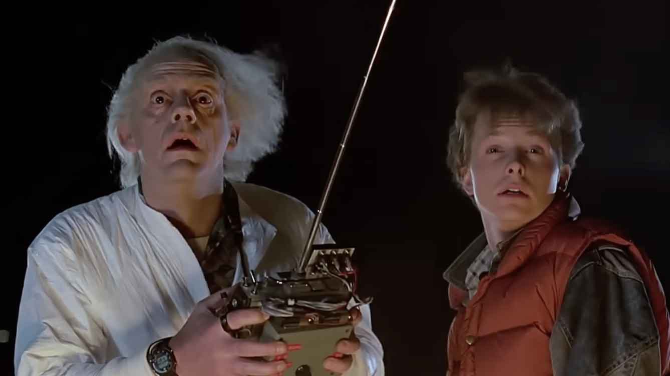 Doc Brown and Marty McFly — Back to the Future
