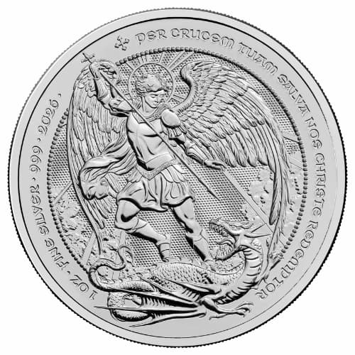 2026 1 oz British Angel Silver Coin