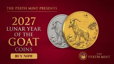 2027 Lunar Year of the Goat Coins