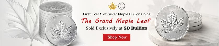 2026 Silver Grand Maple Leaf 5 oz Coin