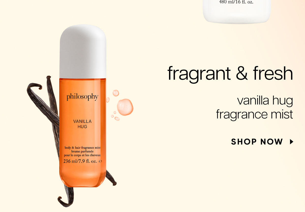 vanilla body mist