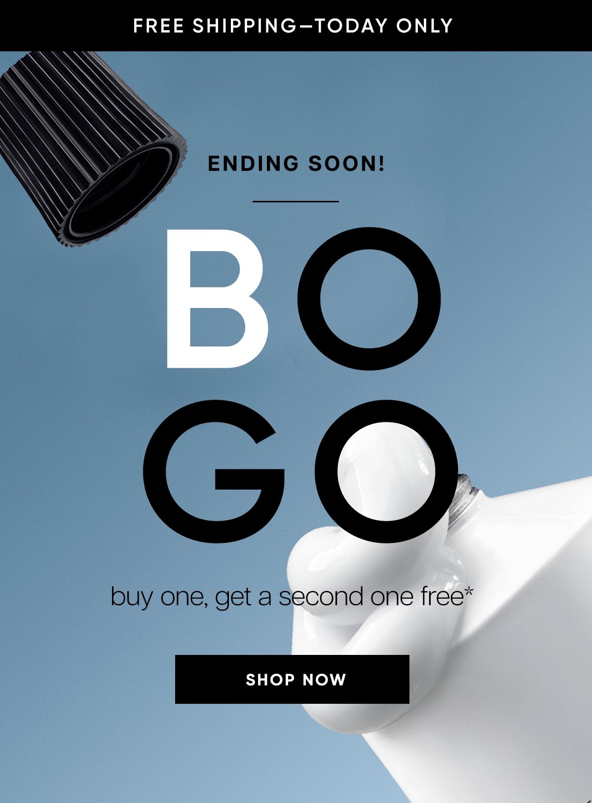 buy one get one free + free shipping