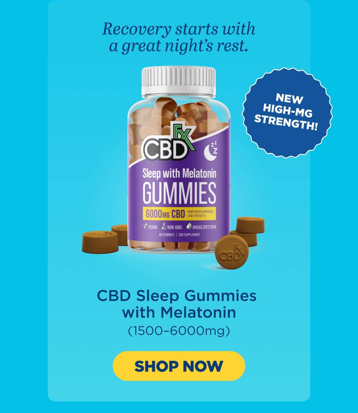 CBD Sleep Gummies with Melatonin