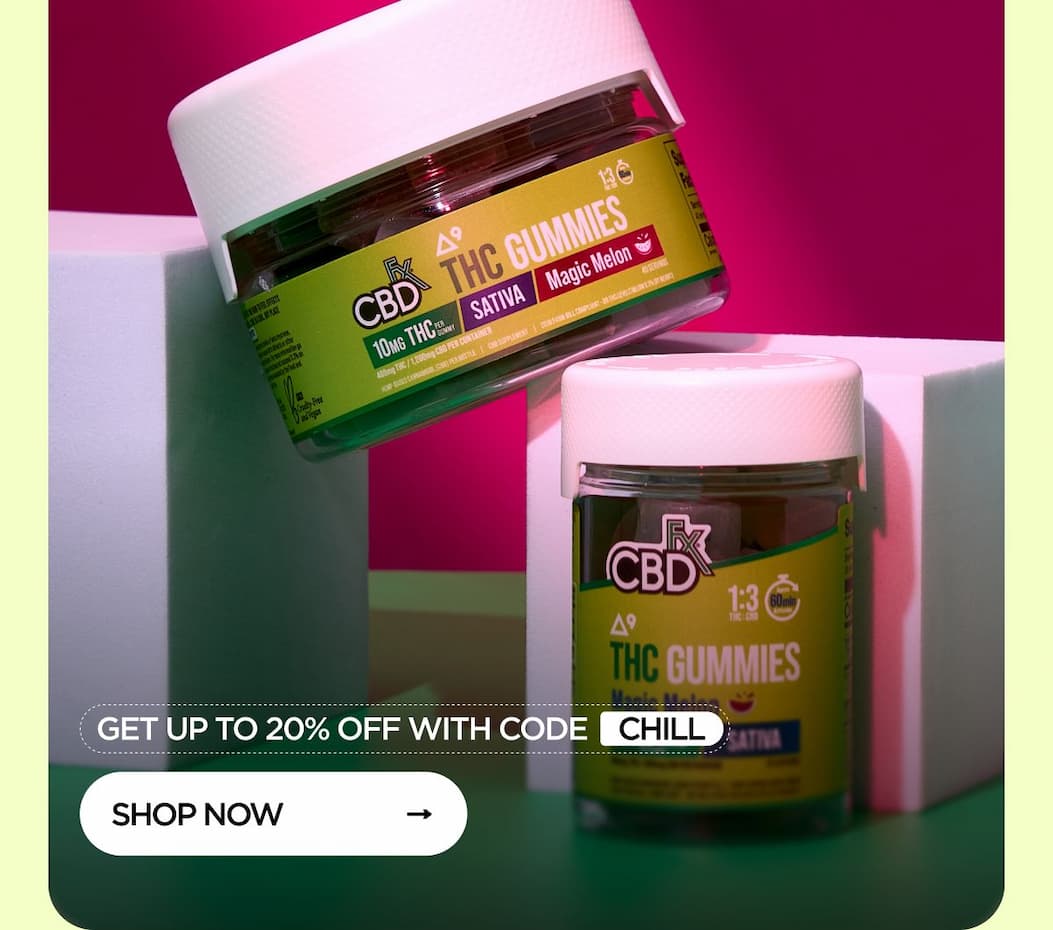 Deep Delta-9 Vibes. Magic Melon THC Gummies. Get up to 25% OFF with code CHILL