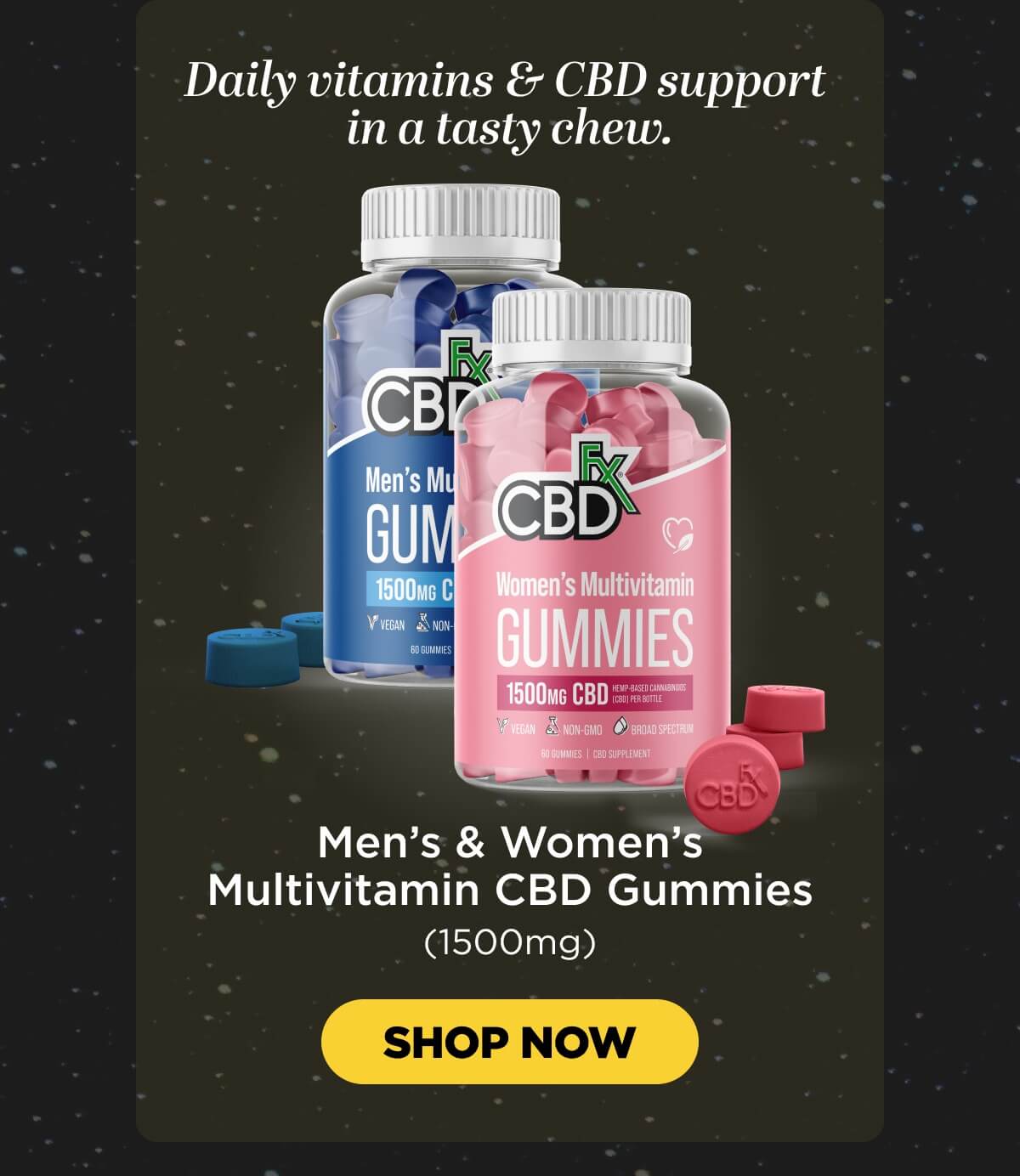 Men’s & Women’s Multivitamin CBD Gummies