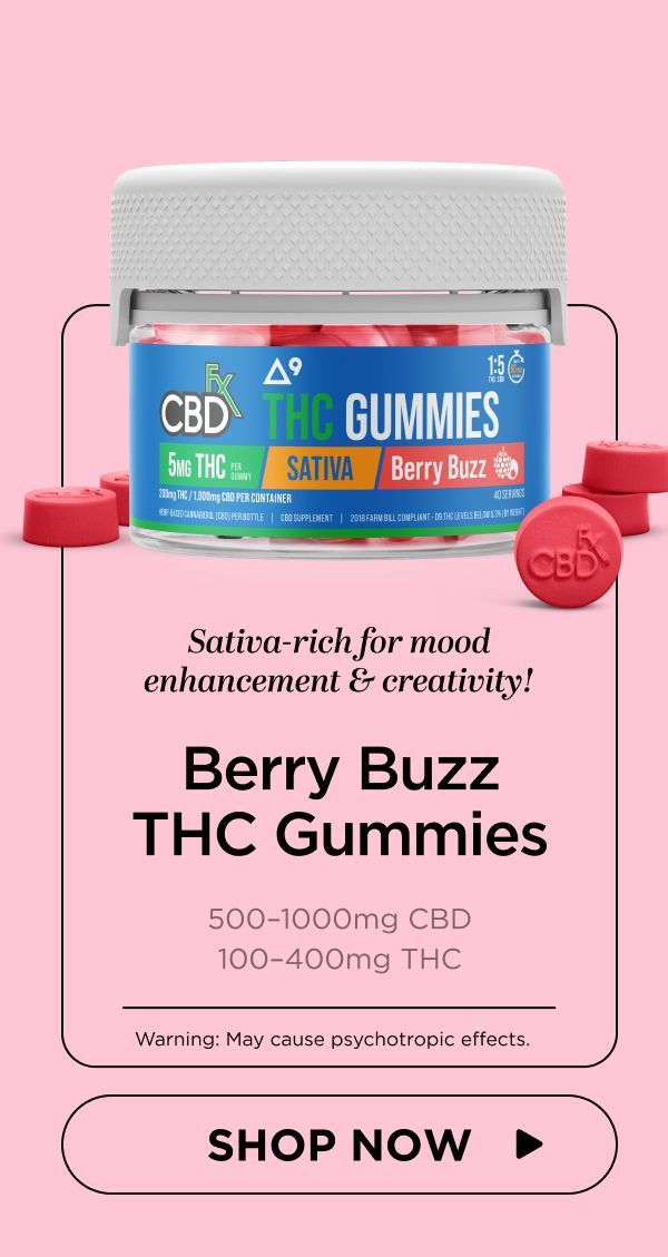 Berry Buzz THC Gummies