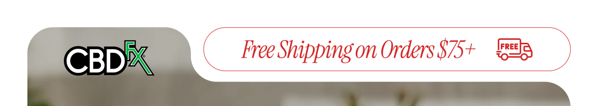CBDfx - Free Shipping on Orders $75+