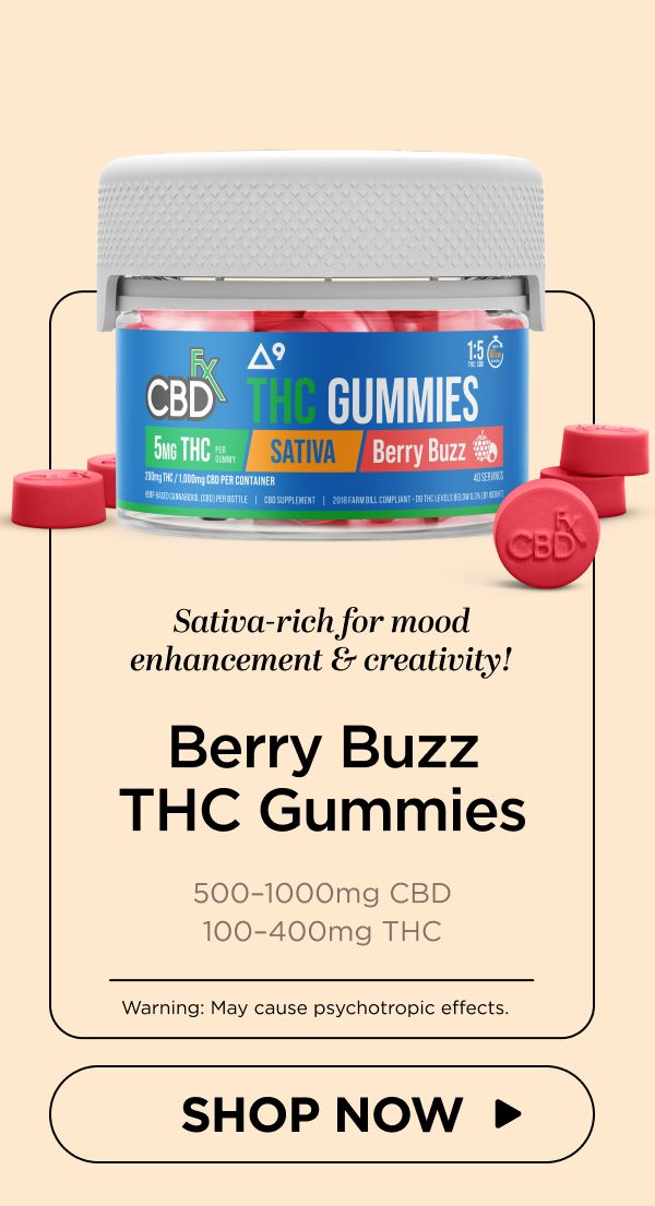 Berry Buzz THC Gummies