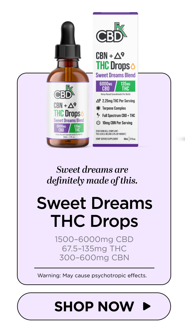 Sweet Dreams Blend THC Drops