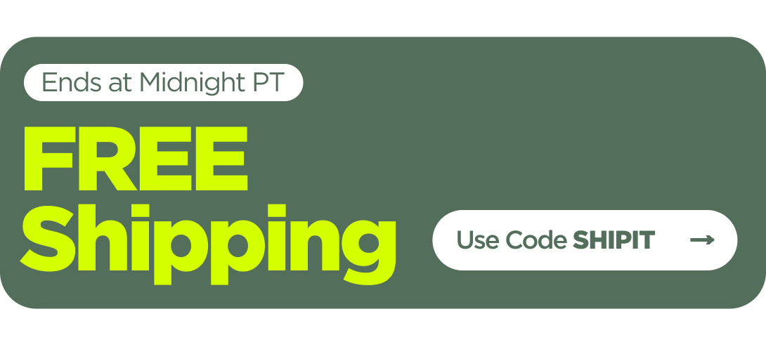 Free Shipping Use code SHIPIT