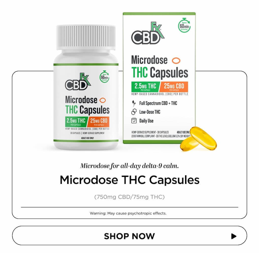Microdose THC Capsules