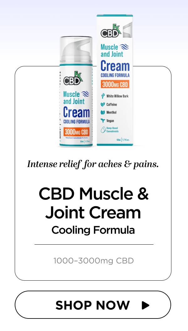 Muscle & Joint Cream: Cooling Formula