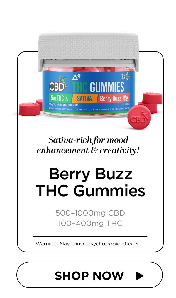 Berry Buzz THC Gummies