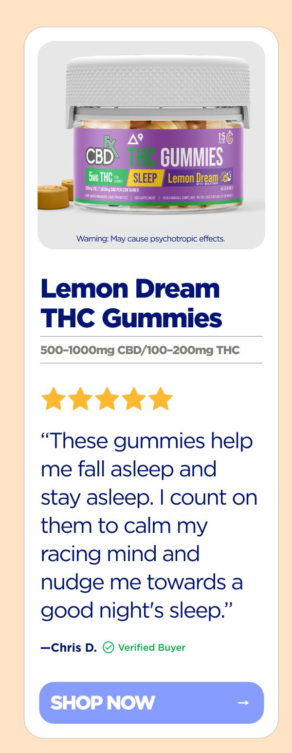 Lemon Dream THC Gummies