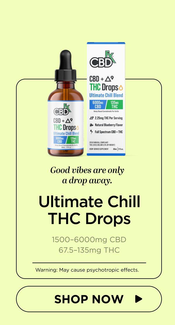Delta-9 THC Drops: Ultimate Chill Blend