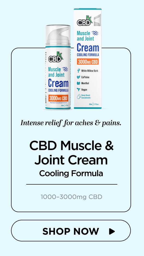 Muscle & Joint Cream: Cooling Formula