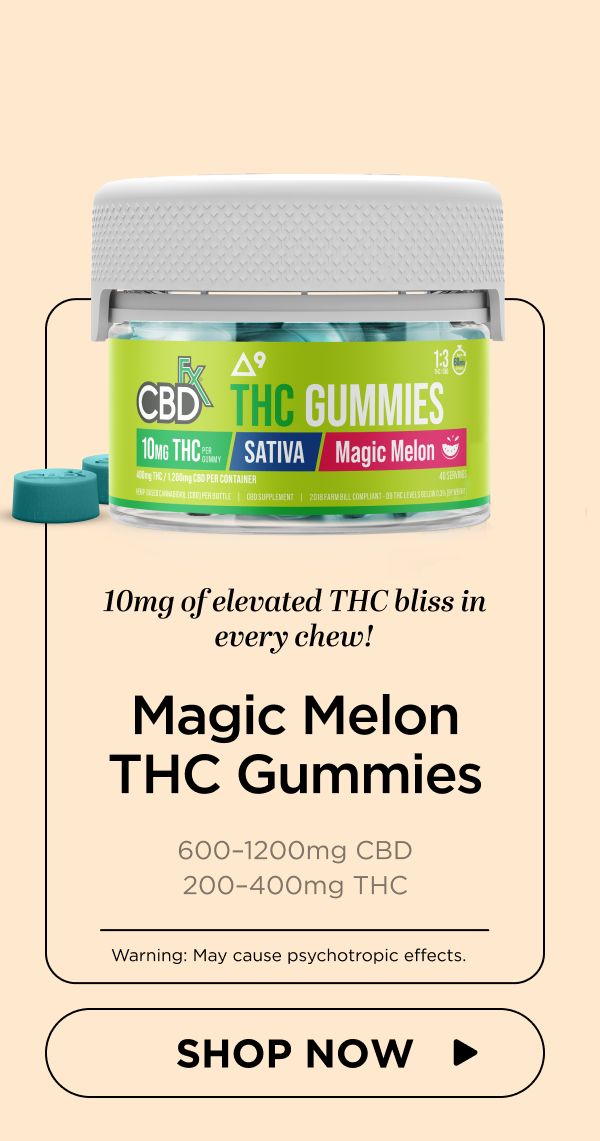 Magic Melon THC Gummies