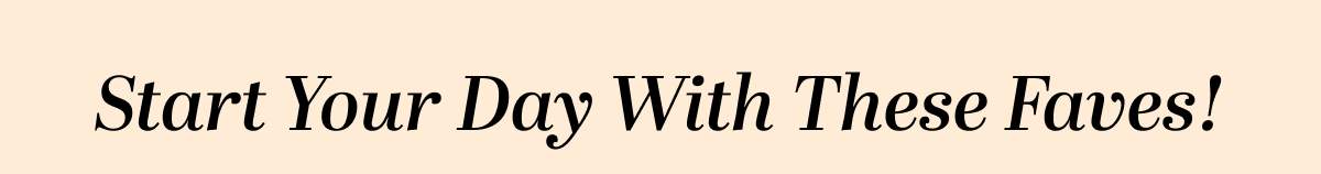 Need a Boost? Don't head into the workweek with your energy meter on 