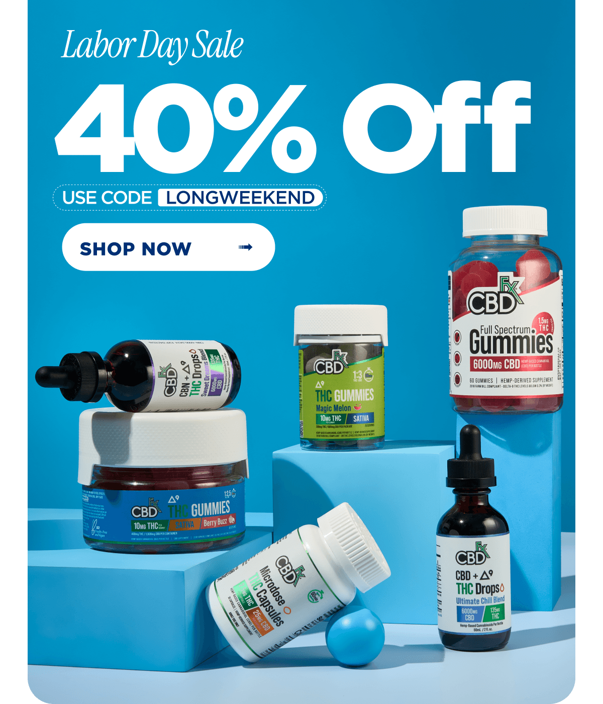 Labor Day Sale 40% Off