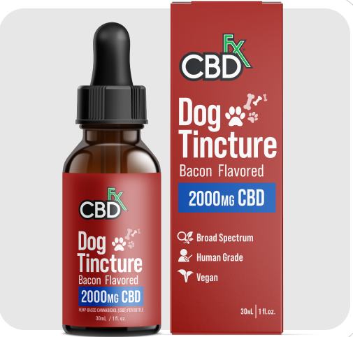 Bacon-Flavored CBD Dog Tincture