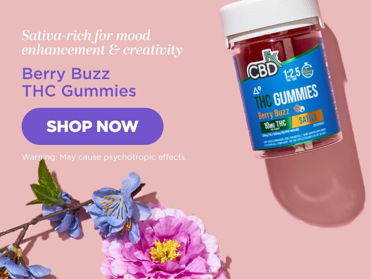 Berry Buzz THC Gummies