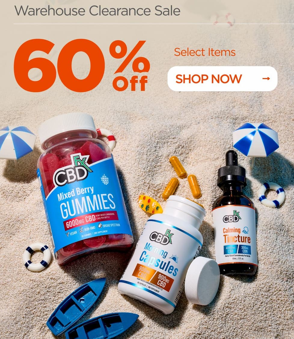 Warehouse Sale 60% OFF  Select Items