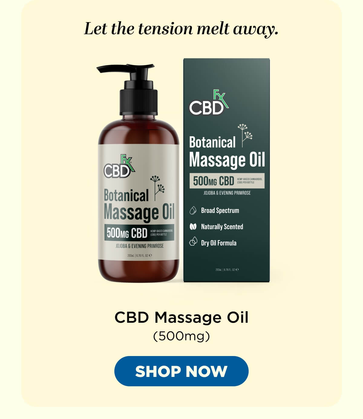 CBD Massage Oil