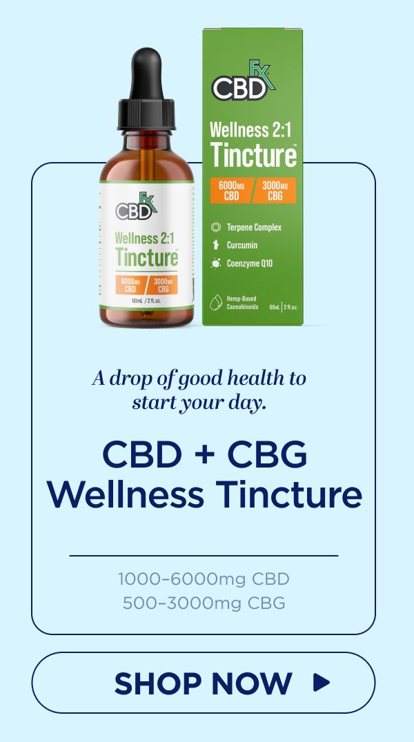CBD + CBG Wellness Tincture
