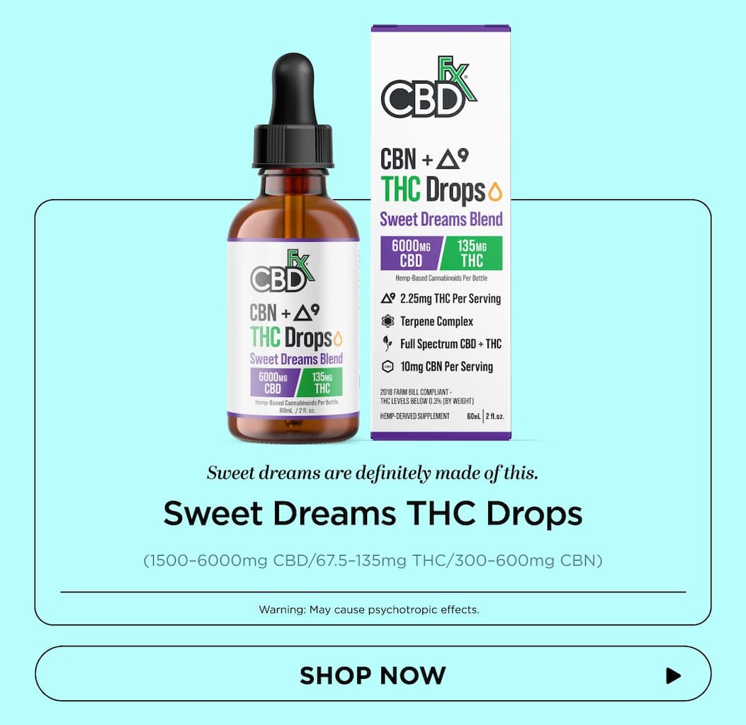 Sweet Dreams Blend THC Drops