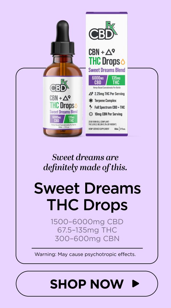 Sweet Dreams Blend THC Drops