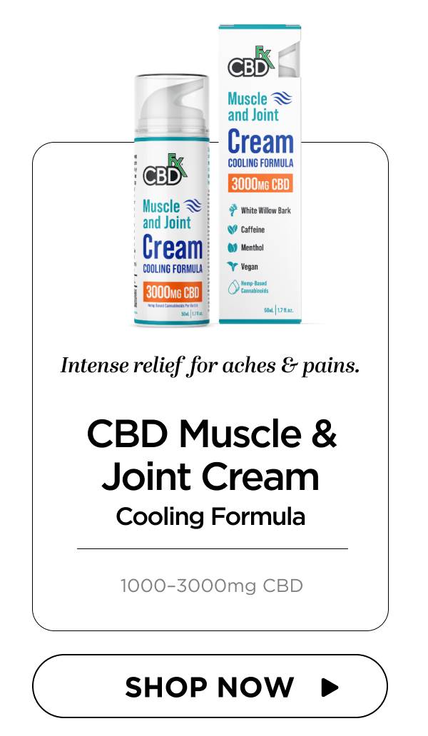 Muscle & Joint Cream: Cooling Formula