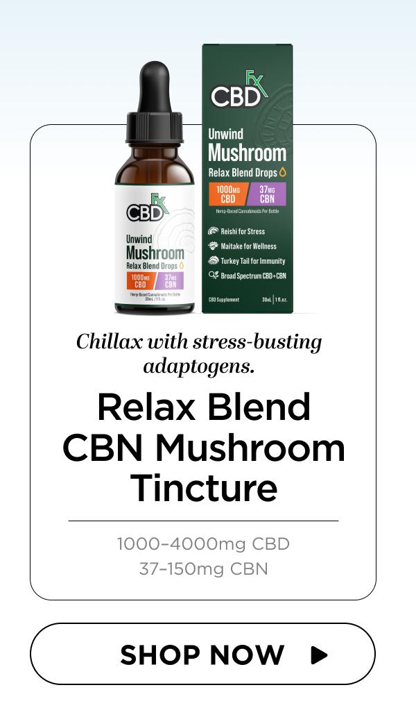 Unwind Mushroom Relax Blend Drops