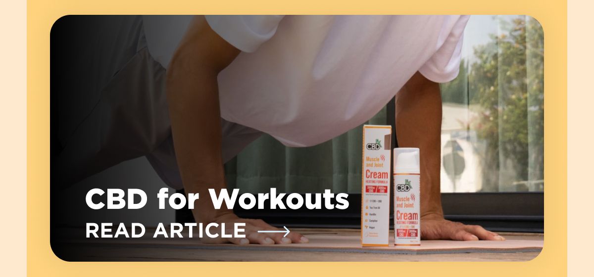 CBD for Workouts