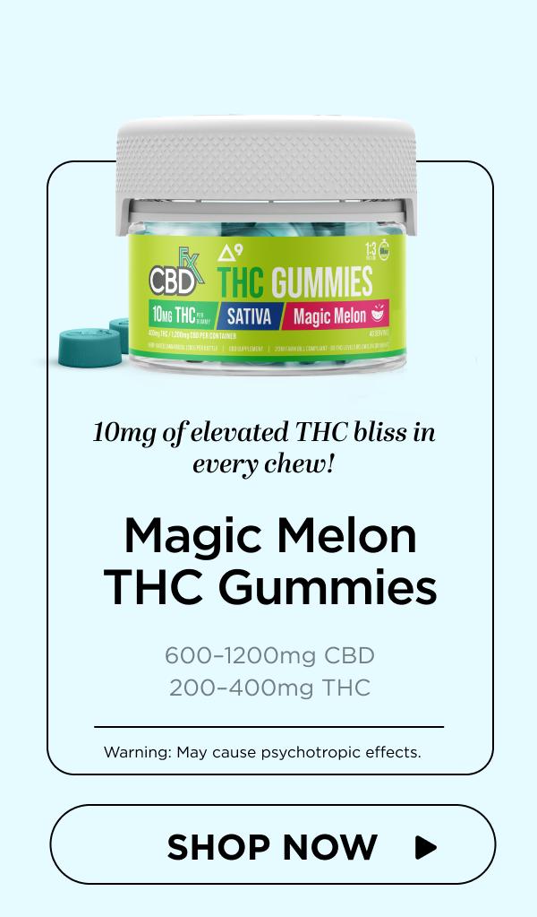 Magic Melon THC Gummies