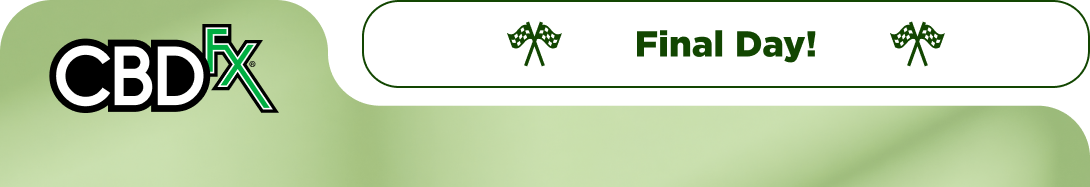 CBDfx -  Final Day! Buy One, Get One 80% OFF!