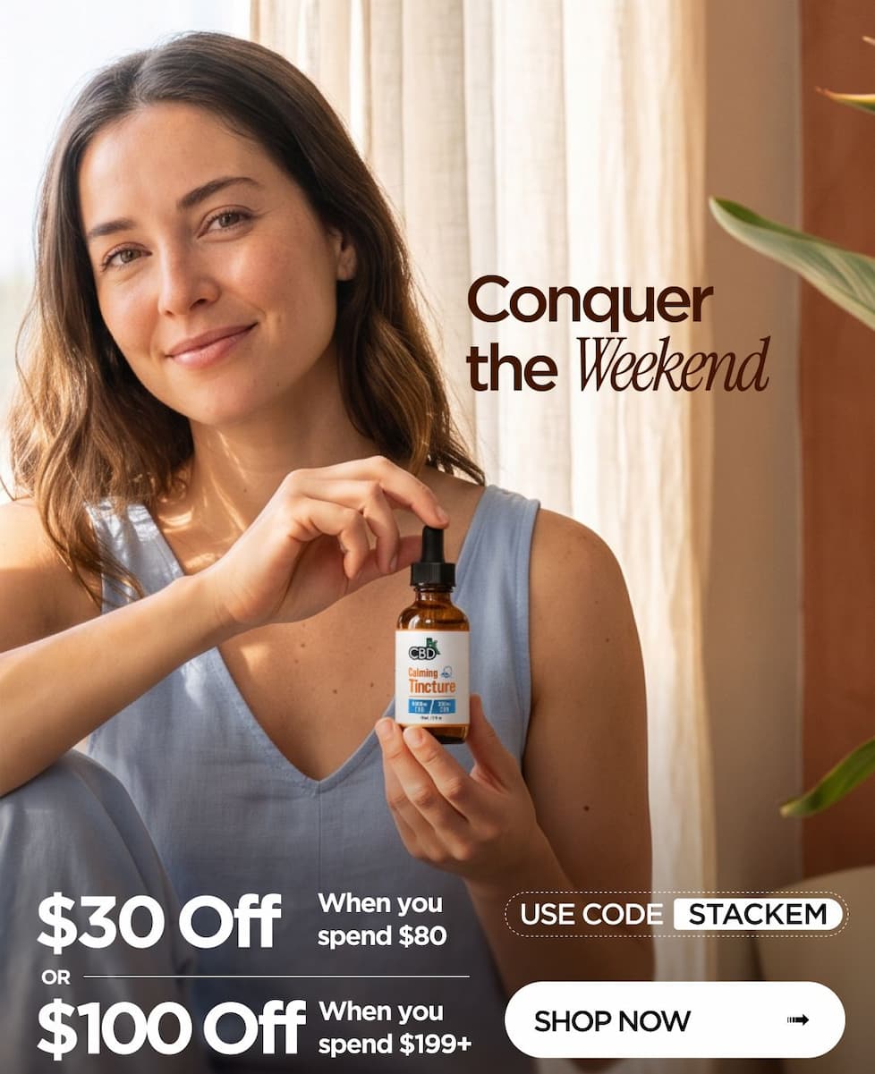 Conquer the Weekend $30 Off When you spend $80 or $100 Off When you spend $199+ Use code STACKEM